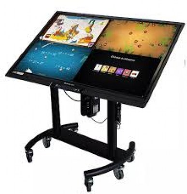 Interactive screen on stand7